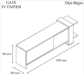 TV stolík Gaye Orech