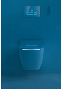 Duravit ME by Starck - Závesné WC pre SensoWash, Rimless, biela 2529590000