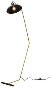 Doro stojacia lampa čierna 130 cm