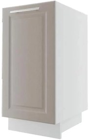 Kuchynská skrinka Emporium d1d/40 grey stone/kor.biela