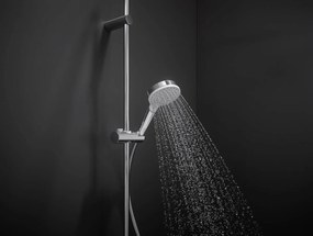 Hansgrohe Crometta, ručná sprcha 100 Vario EcoSmart, biela/chrómová, HAN-26332400