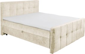 XXXLutz AMERICKÁ POSTEĽ, 160/200 cm, krémová MID.YOU - Online Only spálne - 002220050104