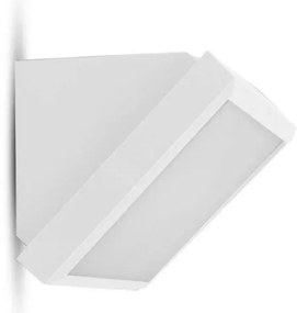 LED Vonkajšie nástenné svietidlo LED/20W/230V 6400K IP65 biela