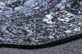 Koberec ANTIKA Ancret Washedstone ornament sivý