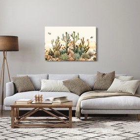 Obraz - Púšť, aquarel (90x60 cm)