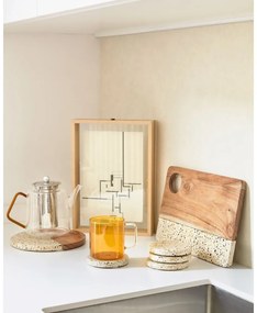 Stojací rámček v prírodnej farbe 22,5x31,5 cm Flavina – Kave Home