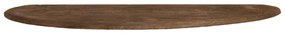 Hnedá polica z mangového dreva 70 cm Ginosu – Light &amp; Living