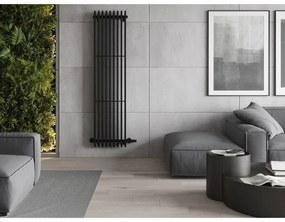 Mexen Aurora, vykurovacie teleso 1800x450 mm, 1347 W, čierna, W212-1800-450-00-70