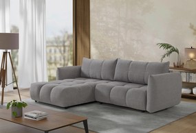 XXXLutz ROZKLADACIA ROHOVÁ SEDAČKA, plast, textil, kompozitné drevo, sivá MID.YOU - Online Only obývacie izby - 000694010309