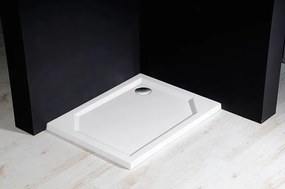 Gelco Gelco, SARA sprchová vanička z liateho mramoru, obdĺžnik 110x90x4cm, hladká, HS11090