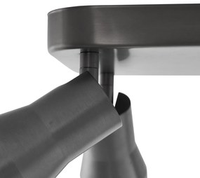 Štvorbodové stropné bodové svietidlo GU10 50 mm štvorcové - Stanley