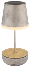 Globo 36638SA - LED Solárna lampa 10xLED/0,06W/3V IP44 šedá GL8145