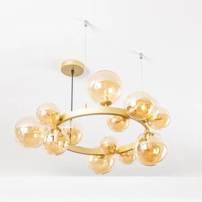 Brilagi - LED Luster na lanku MILLA 15xG9/3W/230V zlatá