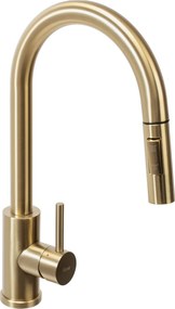 Rea Fresh, stojanková drezová batéria, zlatá matná, REA-B9148