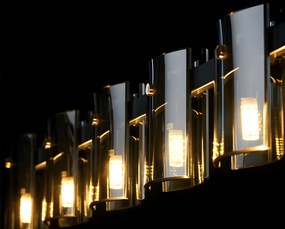 Toolight Toolight, stropné svietidlo 5xG9, APP1706-5CP, čierna-šedá, OSW-04312