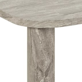 Konferenční stolek Solano 100 cm šedý mramor
