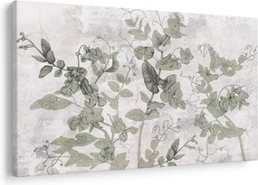 Obraz - Rastliny v omietke (90x60 cm)