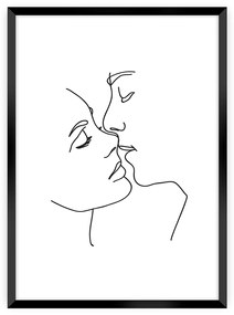 Plagát Kiss Line