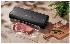 Silvercrest®  Vákuovačka SV 130 A1, čierna + Fólie na vákuovanie, 20 cm, 9 kusov  (800011381)