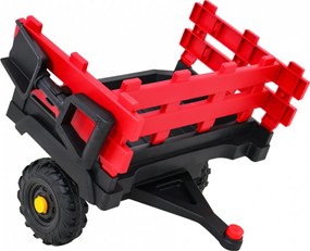 Traktor Titanium s vlečkou RAMIZ BDM0925 - červený