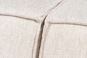 Třímístná pohovka Lora 303 cm béžovo-hnědá