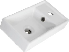 Comodo Kúpeľňová skrinka s keramickým umývadlom Luka OW 40 P/L