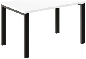 Rozkladací stôl Garant 130/265x80cm Biely lesk