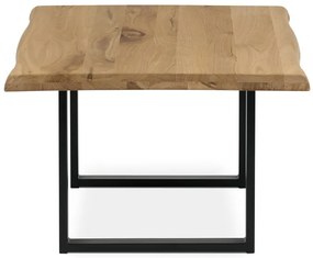 Autronic BONTEC Konferenčný stolík 110x70cm, masív, dub, KS-F110U DUB Farba: Prírodné