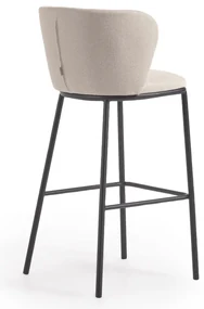 Béžová barová stolička 102 cm Ciselia – Kave Home