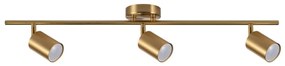 LED RGBW stmievateľné bodové svietidlo GOLDI 3xGU10/6,5W/230V zlaté