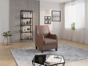XXXLutz KRESLO, textil, farba lieskového orecha Sit & More - Online Only obývacie izby - 00014401973B