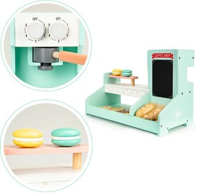 Drevená kuchyňa kaviareň cukráreň obchod ECOTOYS