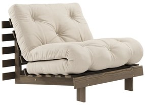 Béžovokrémové kreslo Roots – Karup Design