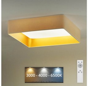 Brilagi Brilagi - LED Stmievateľné svietidlo VELVET SQUARE LED/24W/230V + DO krémová BG0634