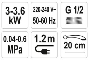 FALA Batéria drezová s elektrickým ohrievačom vody (20 cm) TO-75932