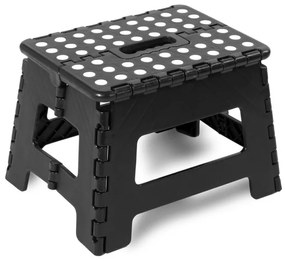 Skladacia stolička AMIGO čierna veľkosť M