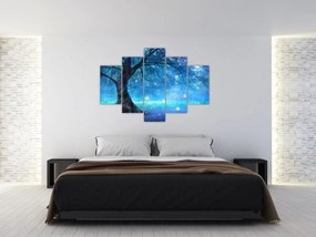Obraz - Mystický les (150x105 cm)