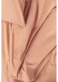 Prírodne hnedé obliečky na dvojlôžko zo stonewashed bavlny Bonami Selection, 200 x 220 cm