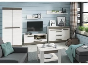 Nástenná polica SARPA 23x92 cm biela