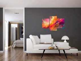 Obraz - Dynamická abstrakcia (90x60 cm)
