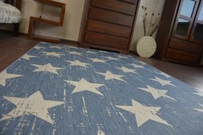 Koberec Floorlux sizal flat 48648/591 hviezdy