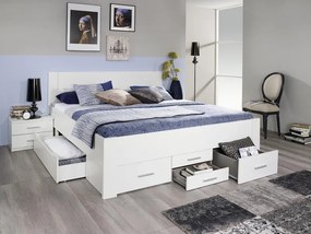 Posteľ Isotta 180x200 cm, biela