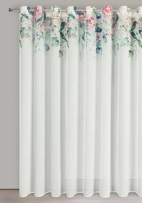 ZÁVES NA KRÚŽKOCH ALORA 350X250 CM LISTY