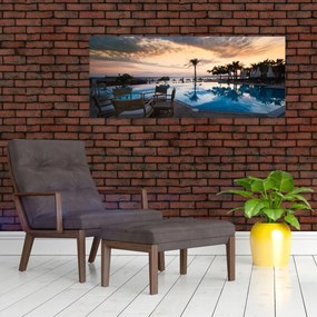 Obraz - Resort pri mori (120x50 cm)