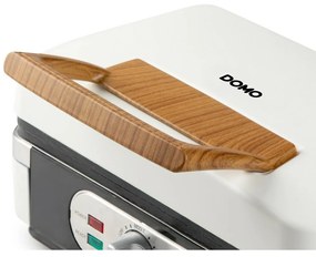 DOMO DO9277C sendvičovač 3v1, matná biela