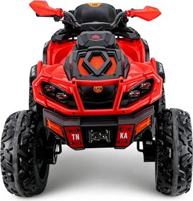 LEAN CARS Štvorkolka na akumulátor XW-08 4x4 45 W červená