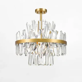 Stropné svietidlo CONSTANTINOPLE glamour zlaté 50 cm