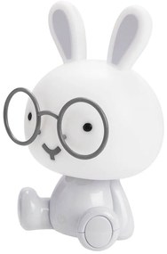 LED detské nočné svetlo HOPPY 23,5 cm, biela
