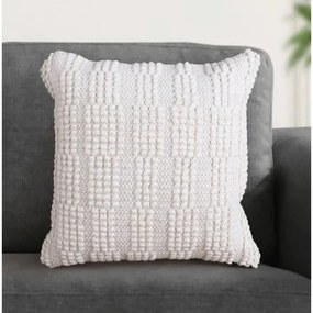 Vankúš GORBAN 45x45 cm z pravej vlny a juty