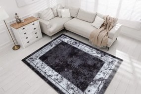 Koberec MIRO 51813.805 rám / mramor, krémový / sivý